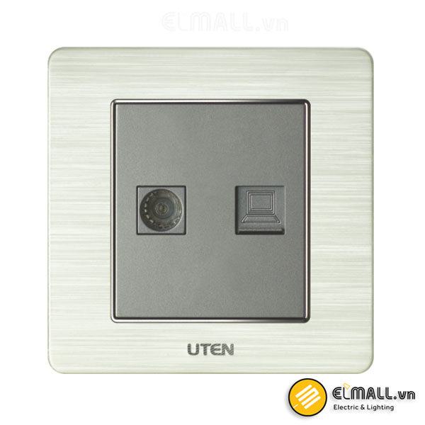 Bộ ổ cắm tivi và mạng Uten V6-G-TV/PC