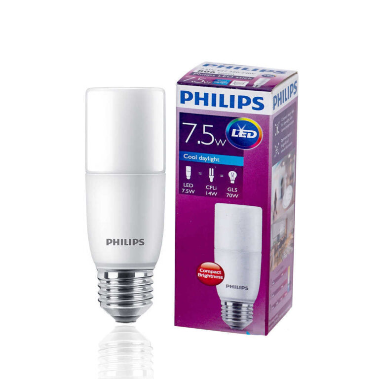 Bóng đèn led bulb Philips Stick 11W E27 thay thế bóng compact