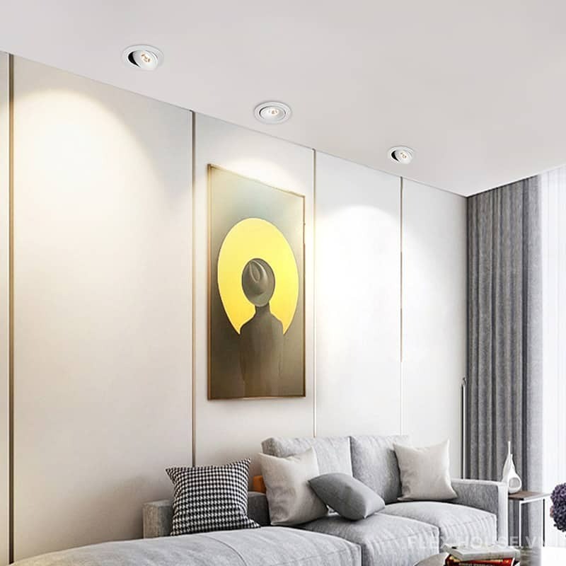 Đèn LED âm trần spotlight 11W RS280 G2 RC Rd D75 11W 24S GM chỉnh hướng 3 Đèn LED RS280 G2 RC Rd D75 11W 24S GM ứng dụng đa dạng trong không gian chiếu sáng