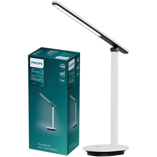 Đèn bàn Ivory DSK203 PT 5W 27-50K W USB 02